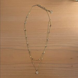 Kendra Scott Gold Layered Pendant Necklace